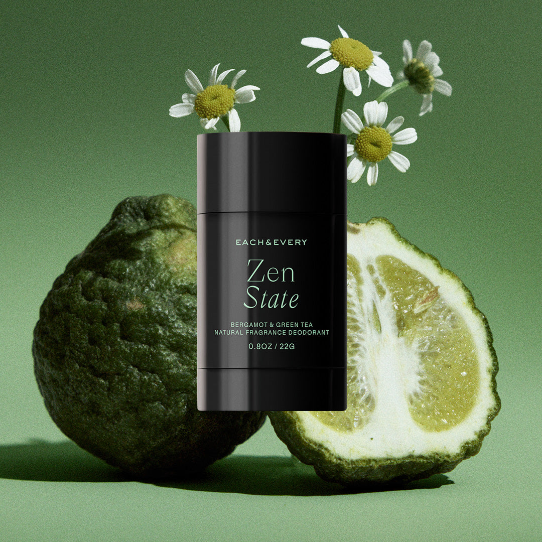 Zen State (Bergamot & Green Tea) Mini Deodorant – Each & Every Company