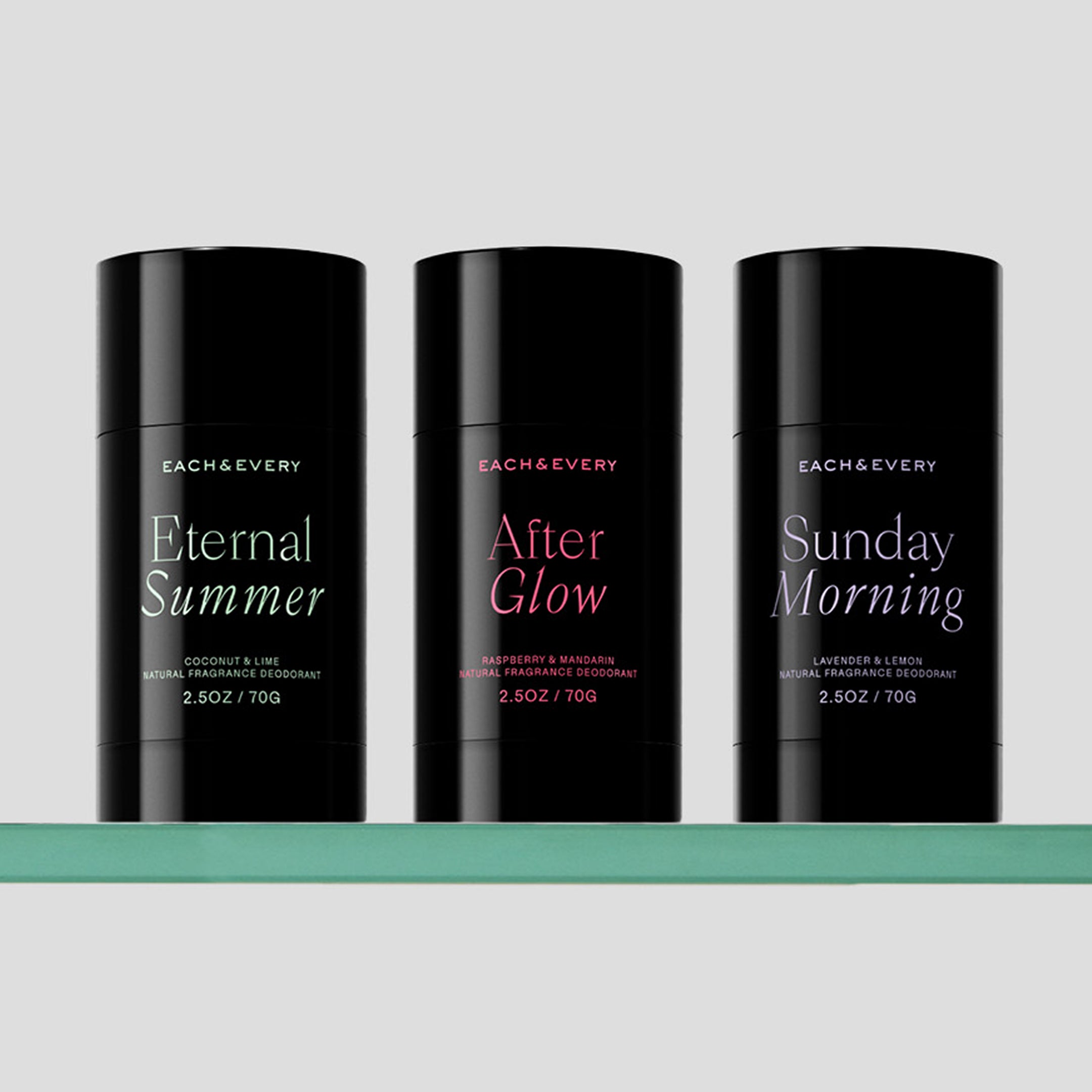 Each & Every Natural Fragrance Deodorant | Best Sellers
