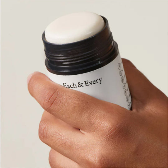 product deodorant in a hand