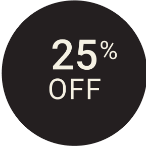 25% Off