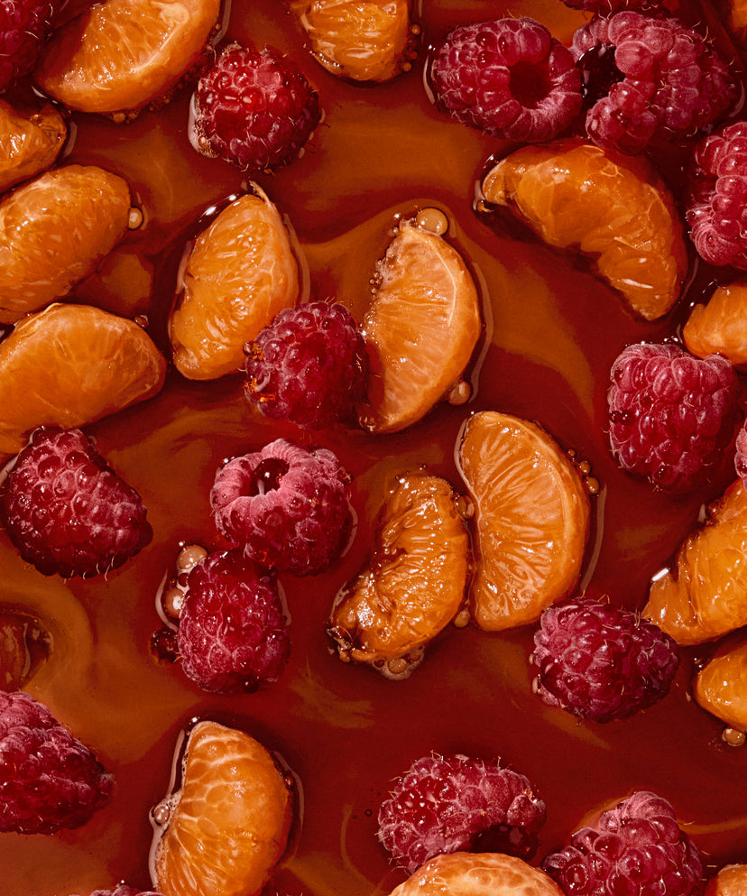 AFTER GLOW
RASPBERRY & MANDARIN