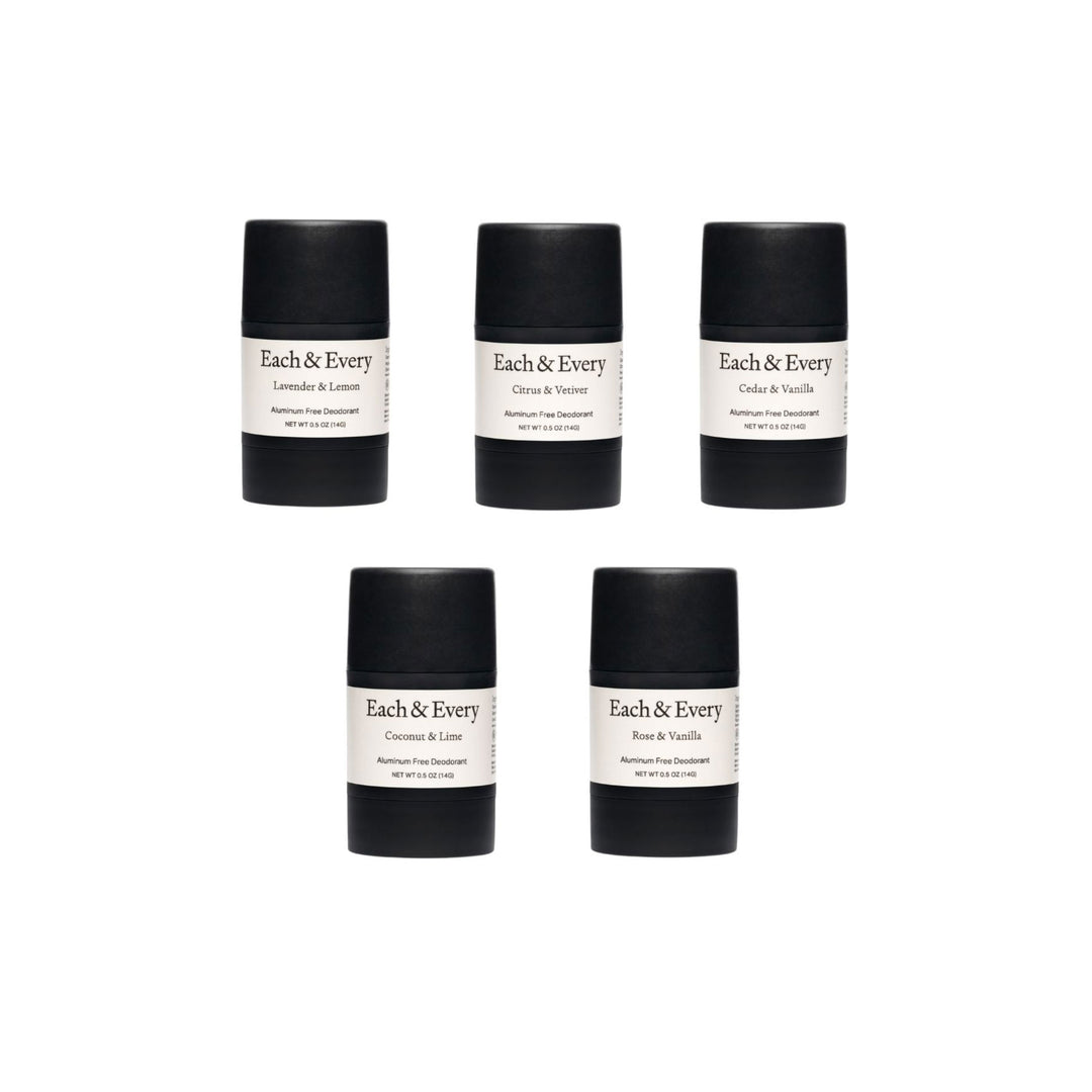 product five mini deodorants