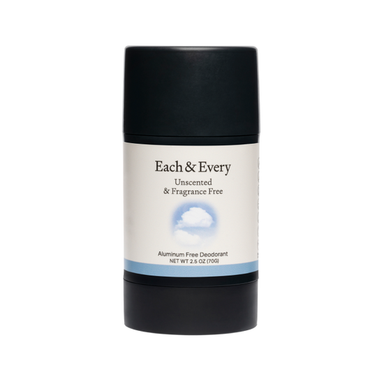 product unscented and fragrance free aluminum free deodorant