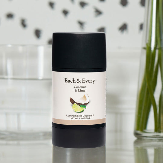 Coconut & Lime product on a counter