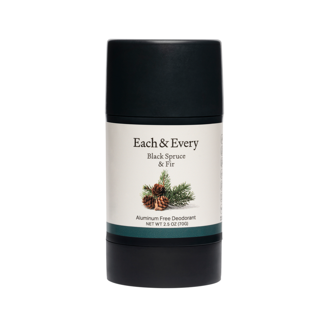 Each & Every Black Spruce & Fir Natural Deodorant product